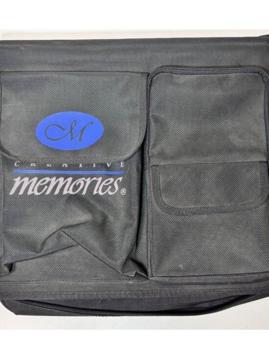 Creative Memories Other - Creative Memories Memory Mate Shoulder Tote Bag 3 Ring Binder Black 14 x 14